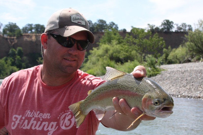 fly fishing guide lower sacramento river jason thatcher